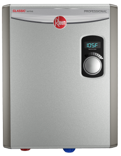 rtex electric tankless hot water heater
