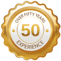 overe 50 years of experience